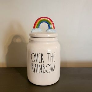 Rae Dunn Over the Rainbow Canister